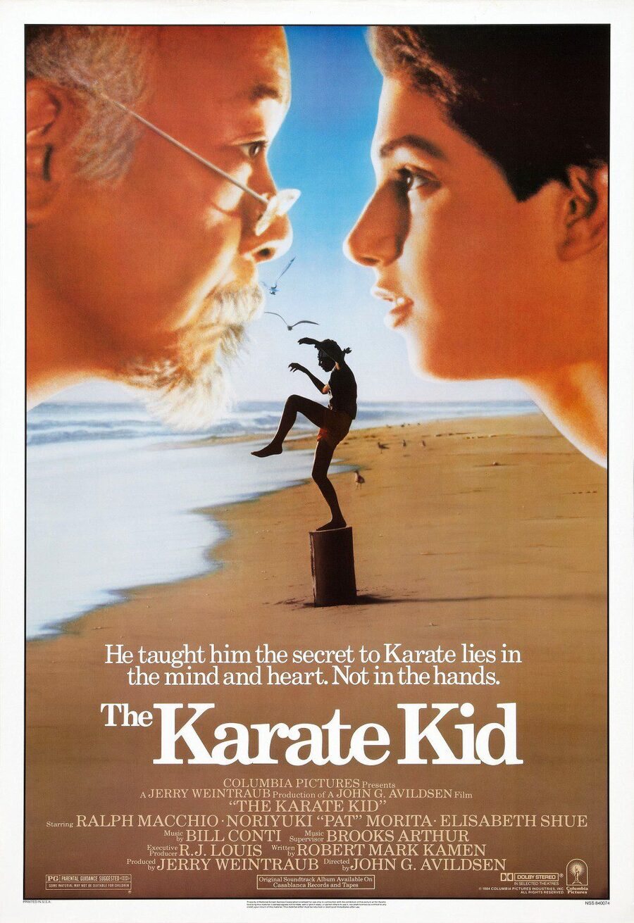 Poster of The Karate Kid - Estados Unidos