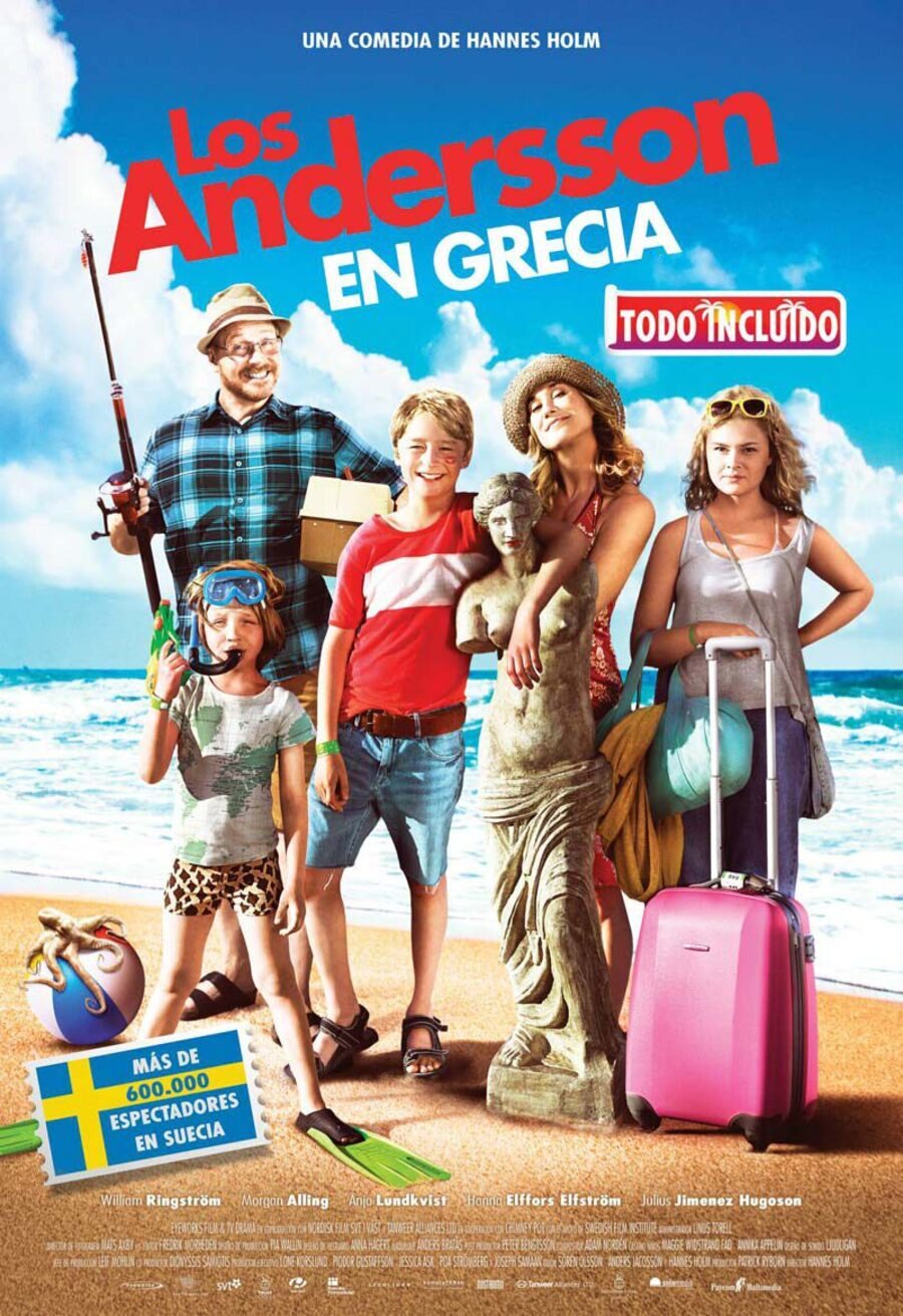 Poster of The Anderssons in Greece - España