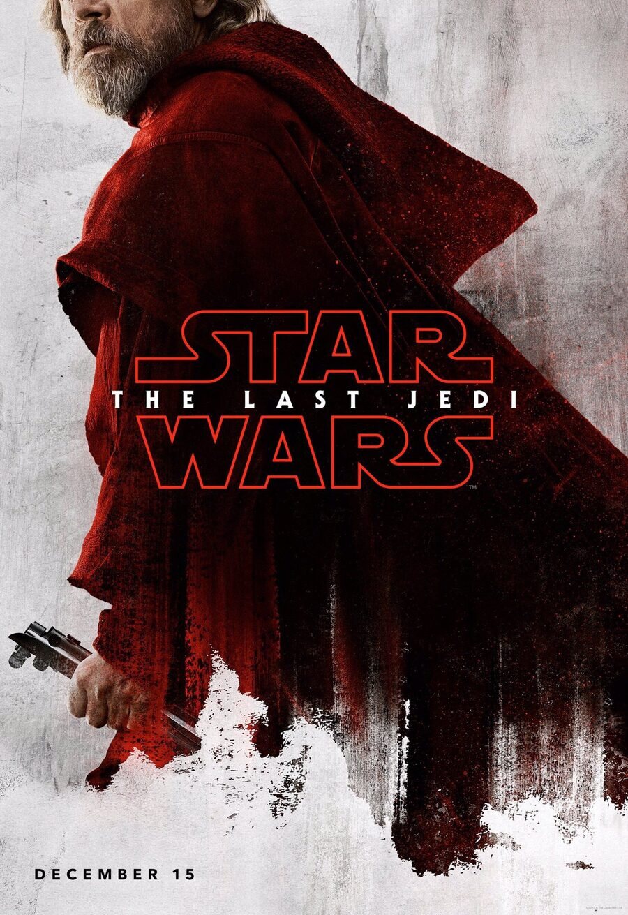 Poster of Star Wars: The Last Jedi - Luke Skywalker