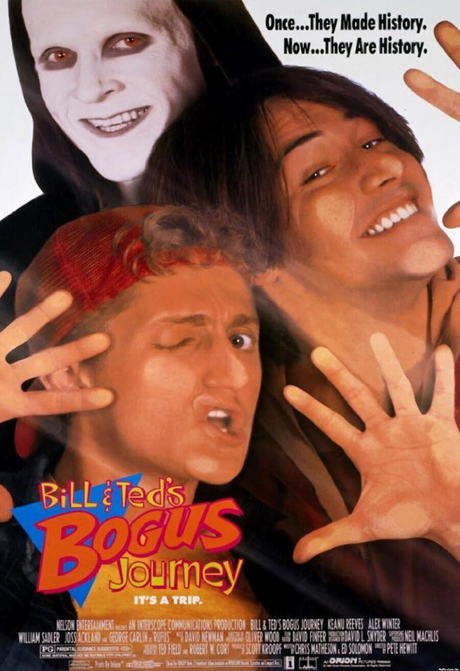 Poster of Bill & Ted's Bogus Journey - Estados Unidos