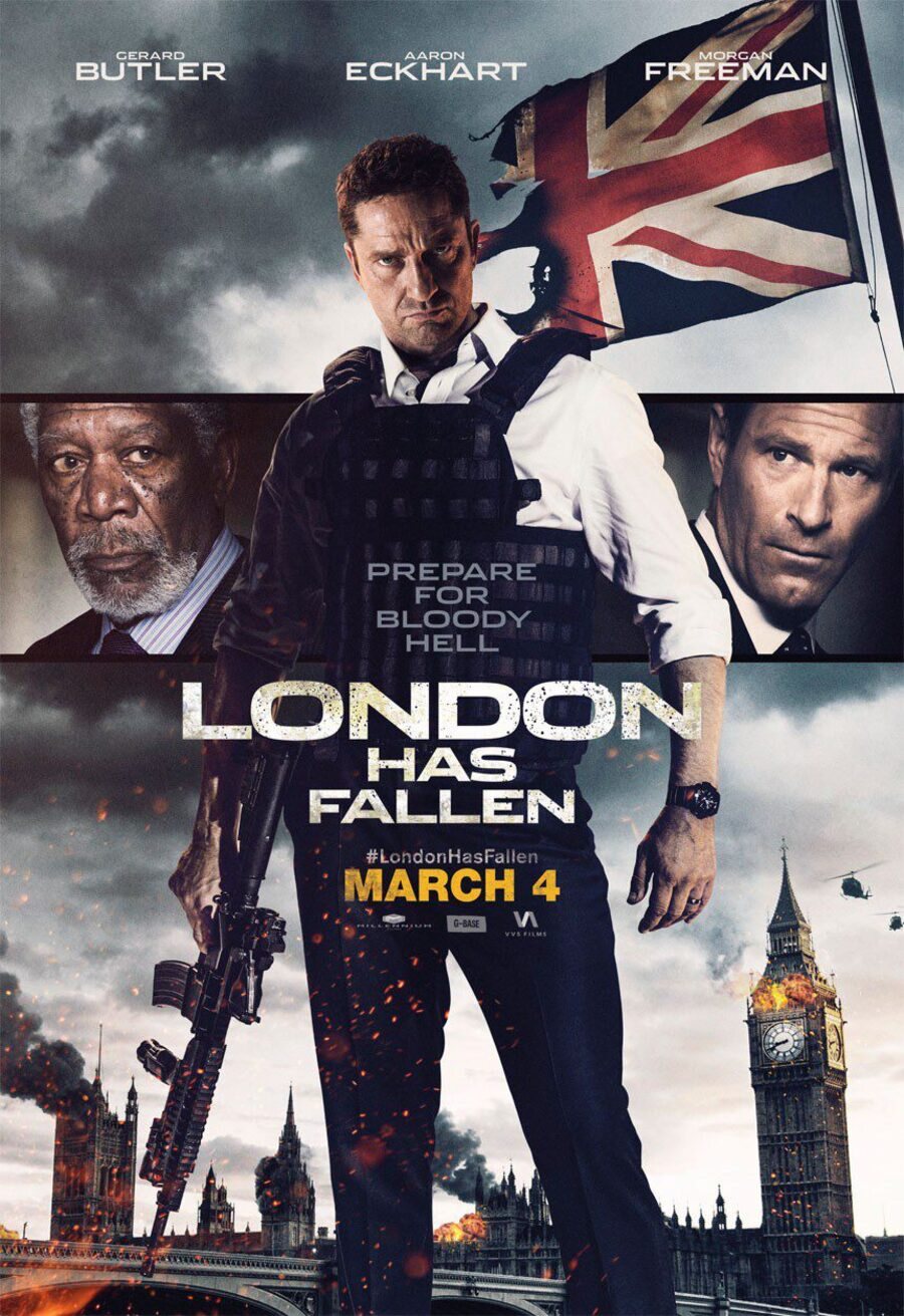 Poster of London Has Fallen - EE.UU. #4