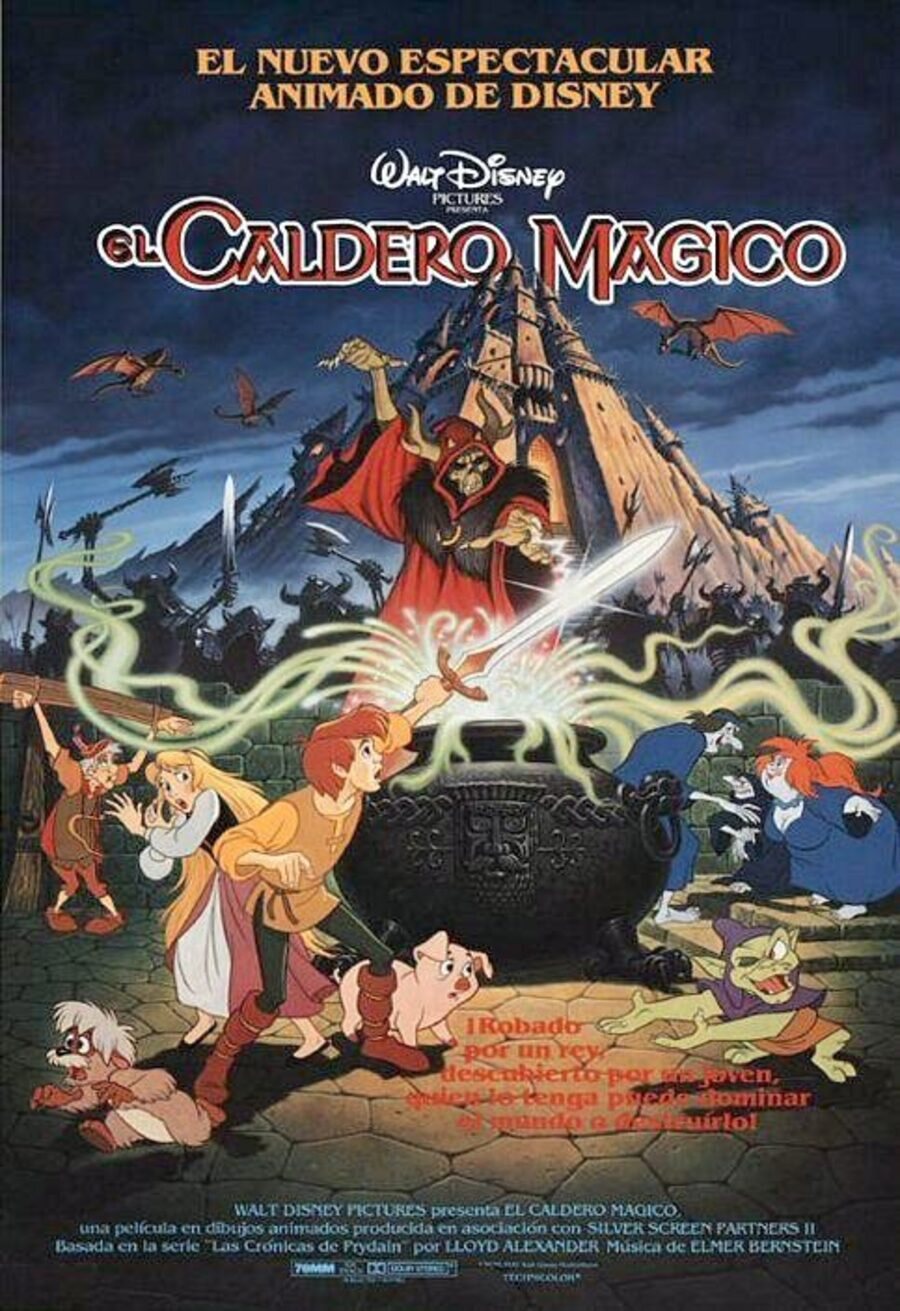 Poster of The Black Cauldron - México