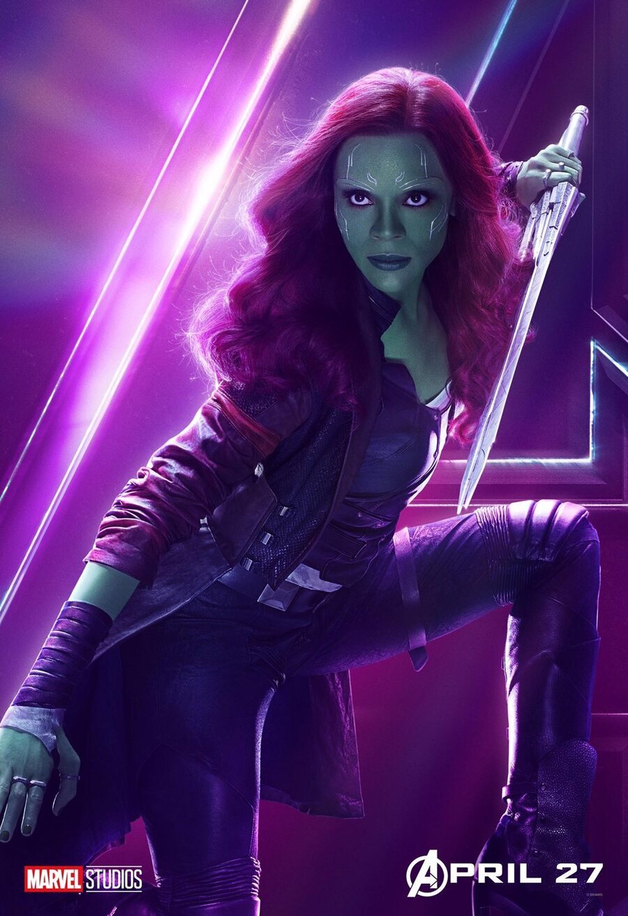 Poster of Avengers: Infinity War - Gamora