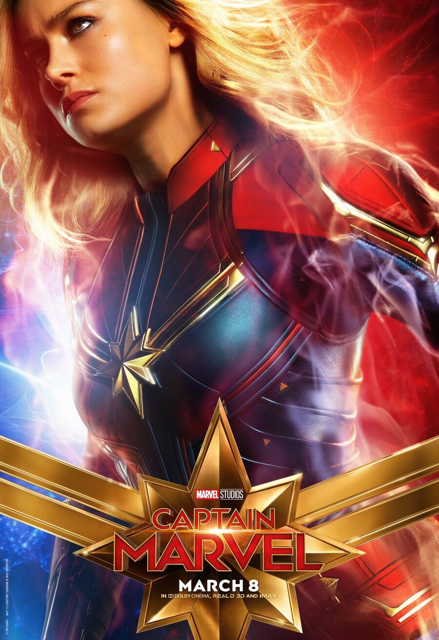 Poster of Captain Marvel - EE.UU. #11