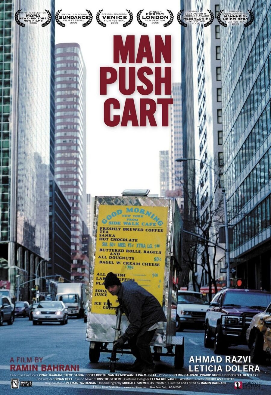 Poster of Man Push Cart - Estados Unidos