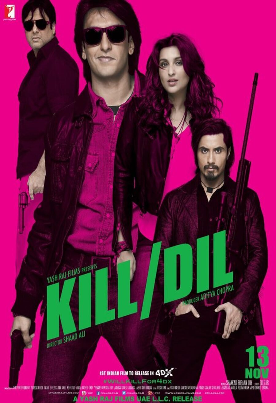 Poster of Kill Dil - Reino Unido