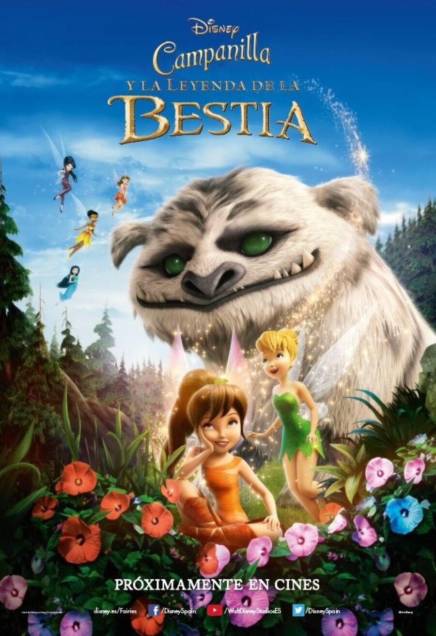 Poster of Tinker Bell And the Legend Of The NeverBeast - España