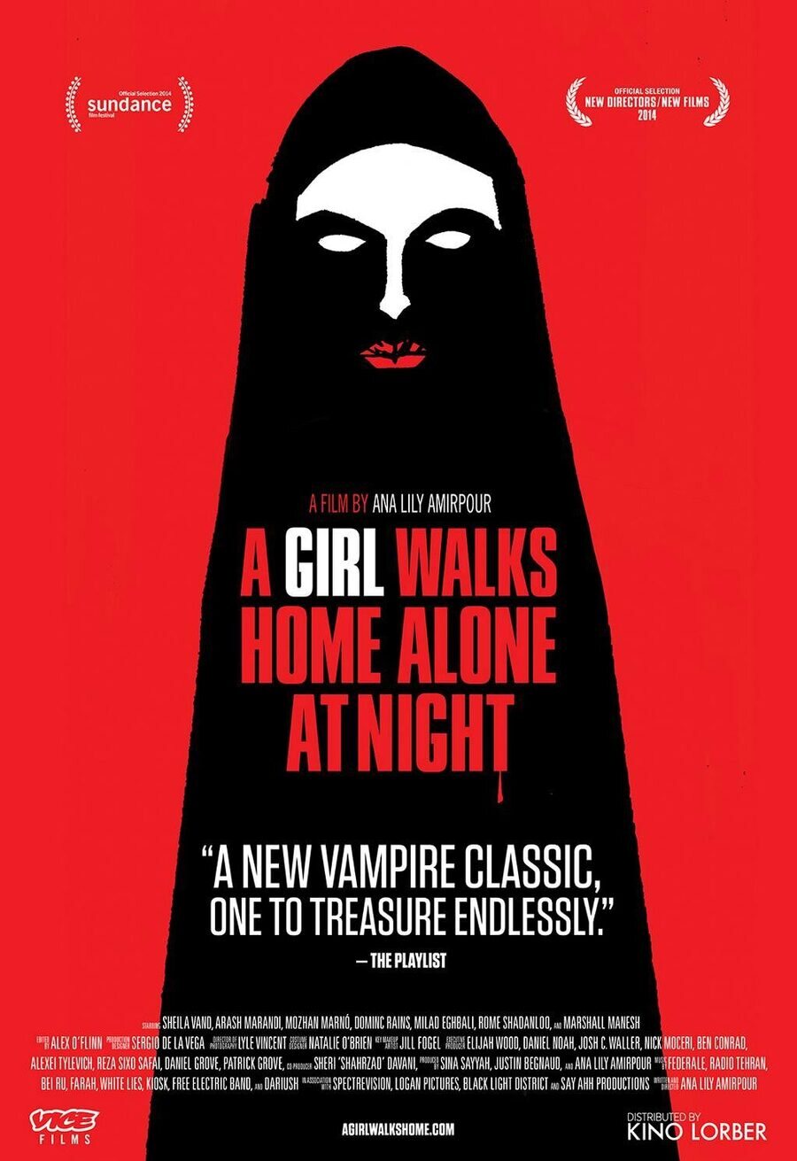 Poster of A Girl Walks Home Alone at Night - Estados Unidos