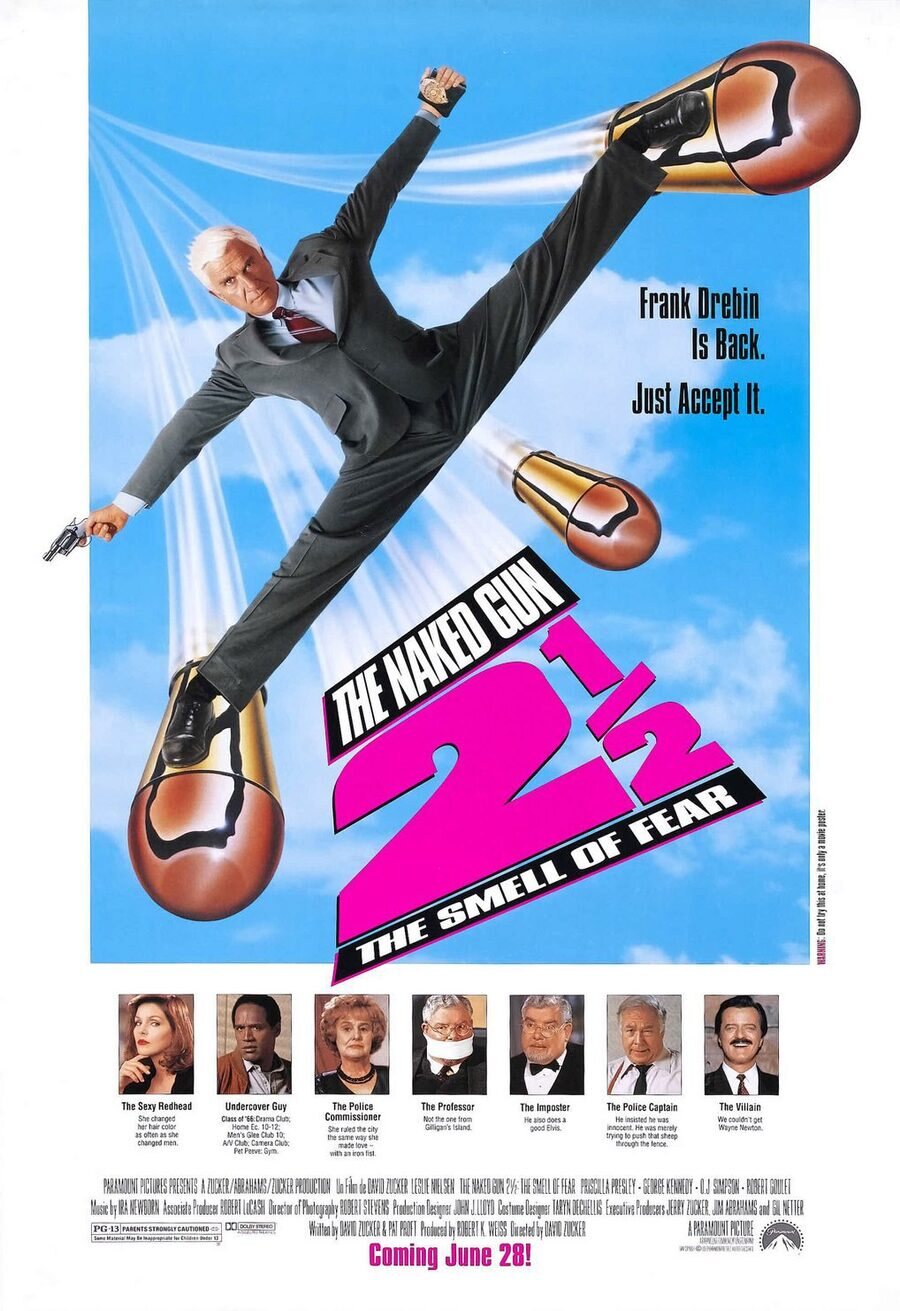 Poster of The Naked Gun 2 1/2: The Smell of Fear - Estados Unidos