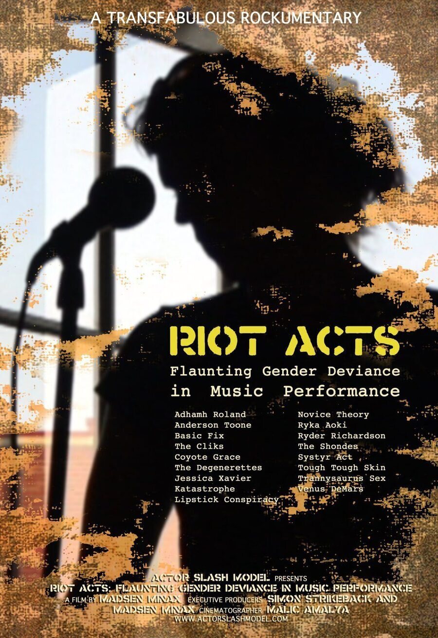 Poster of Riot Acts - Estados Unidos