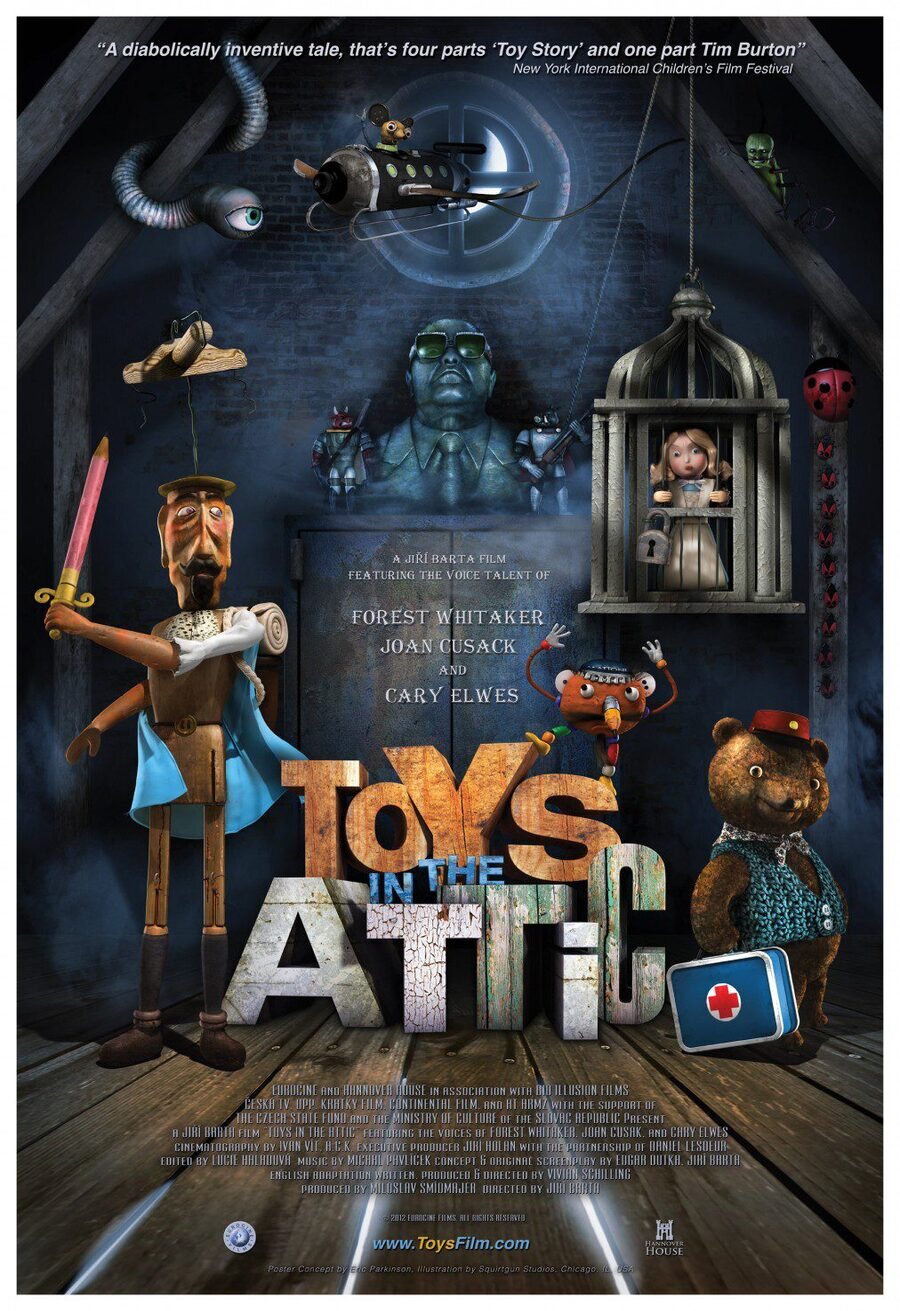 Poster of Toys in the Attic - Estados Unidos