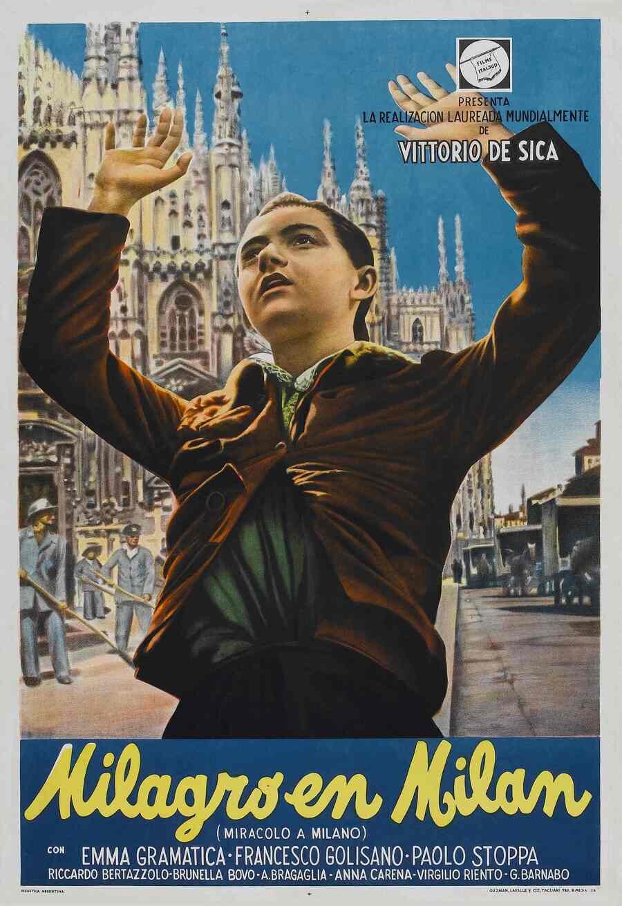 Poster of Miracle in Milan - España