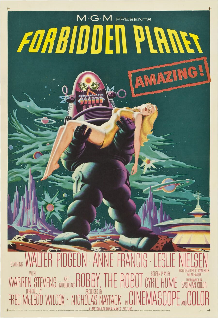 Poster of Forbidden Planet - Estados Unidos