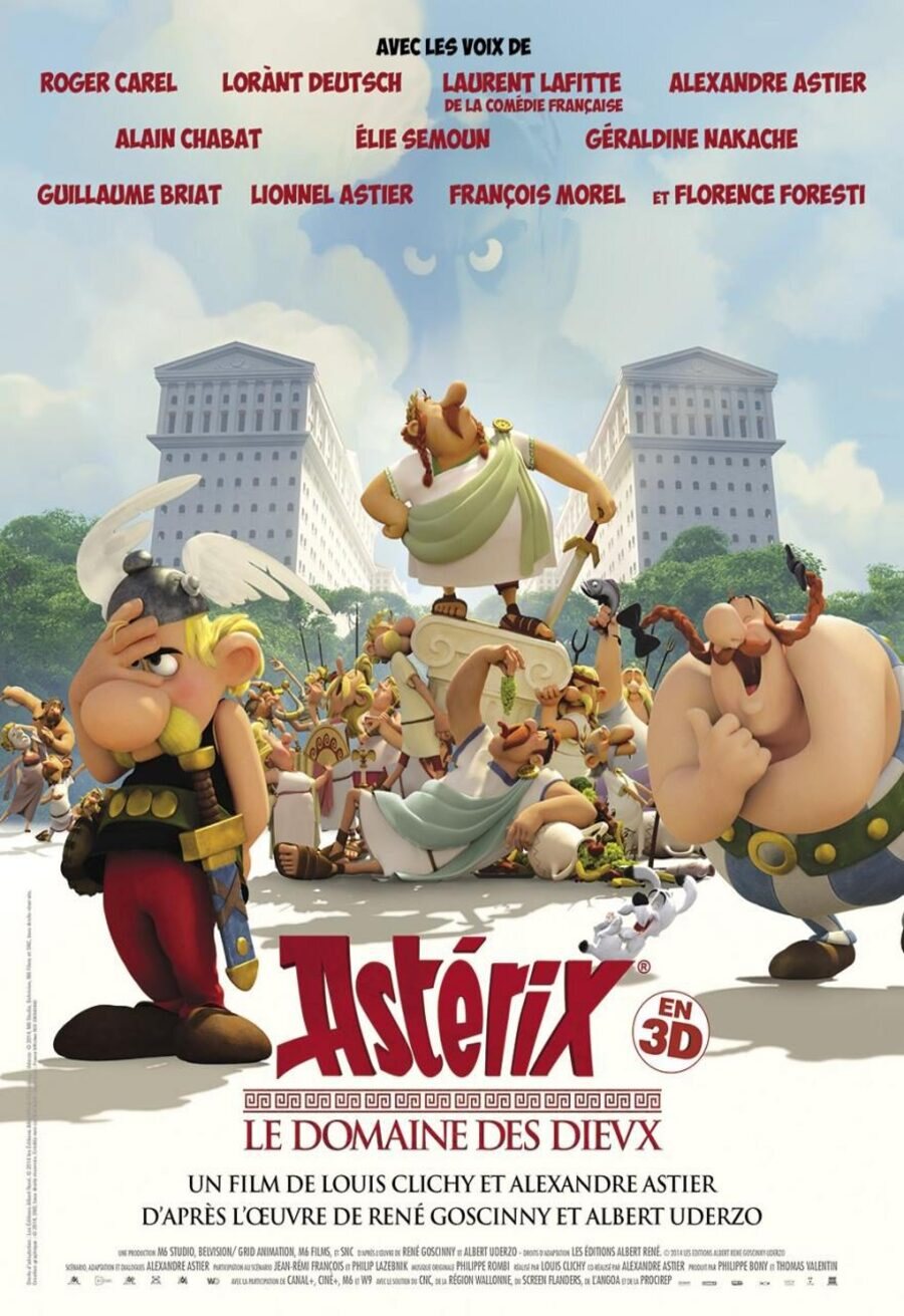 Poster of Asterix and Obelix: Mansion of the Gods - Francia