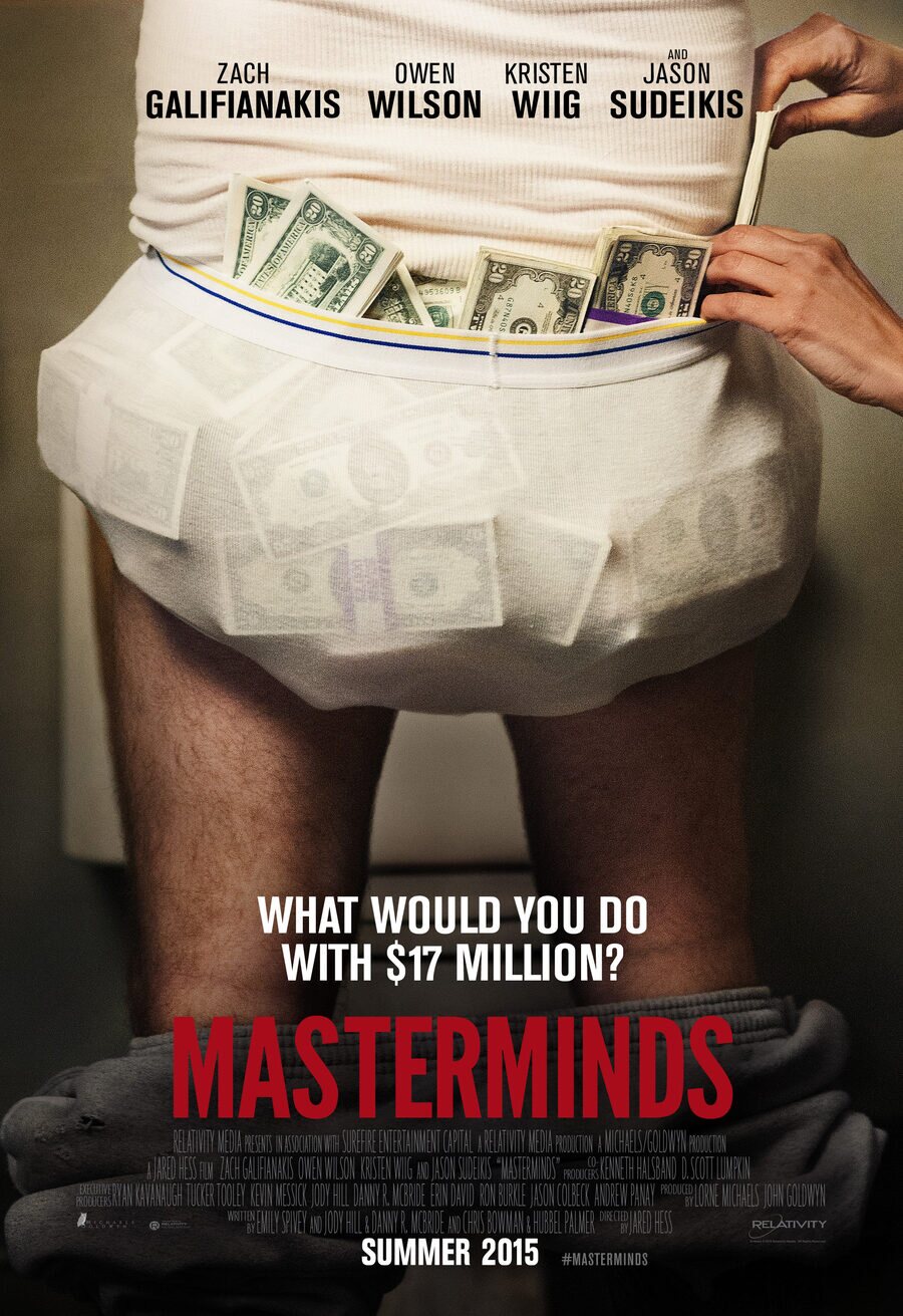 Poster of Masterminds - Estados Unidos