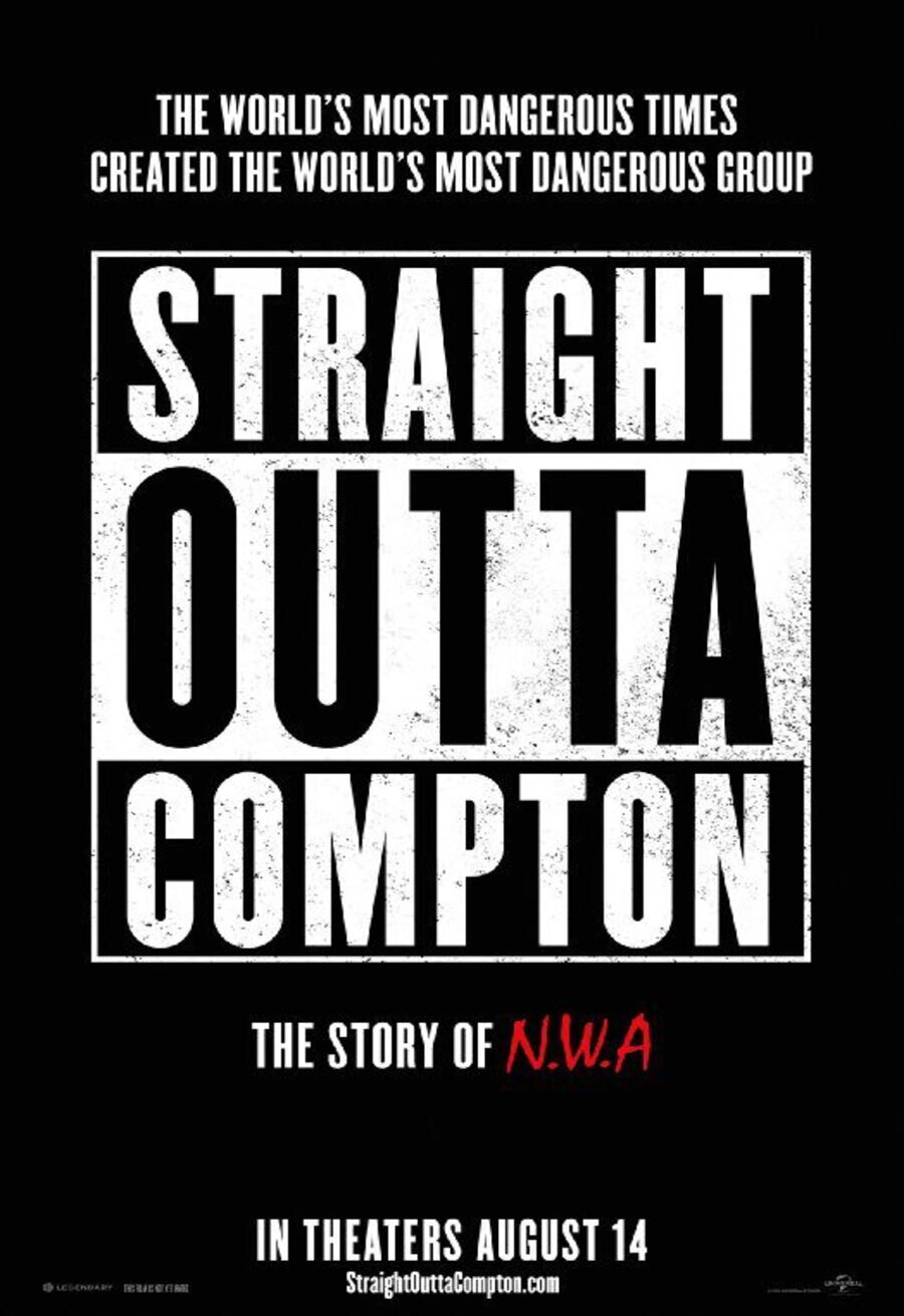 Poster of Straight Outta Compton - EEUU