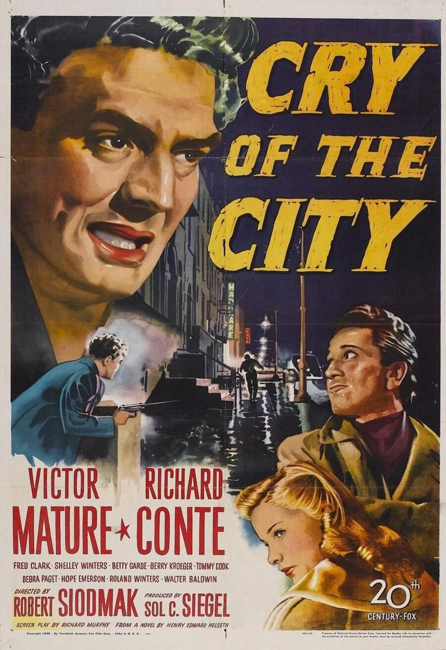 Poster of Cry of the City - Estados Unidos