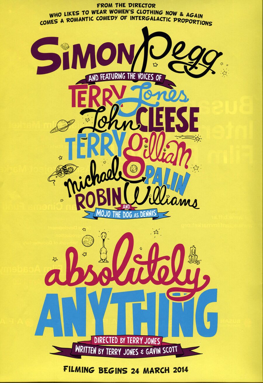 Poster of Absolutely Anything - Reino Unido