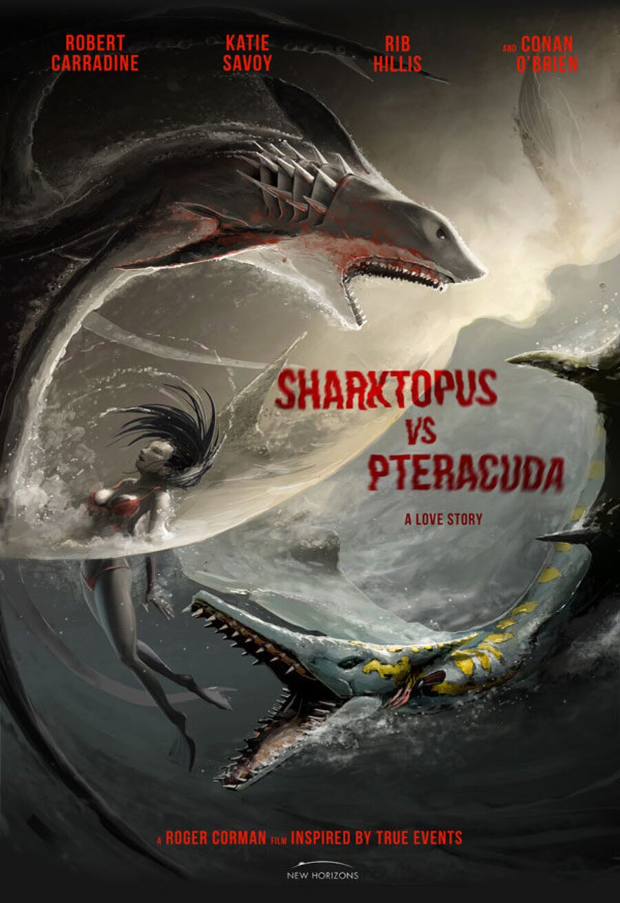 Poster of Sharktopus vs. Whalewolf - 'Sharktopus vs. Whalewolf'