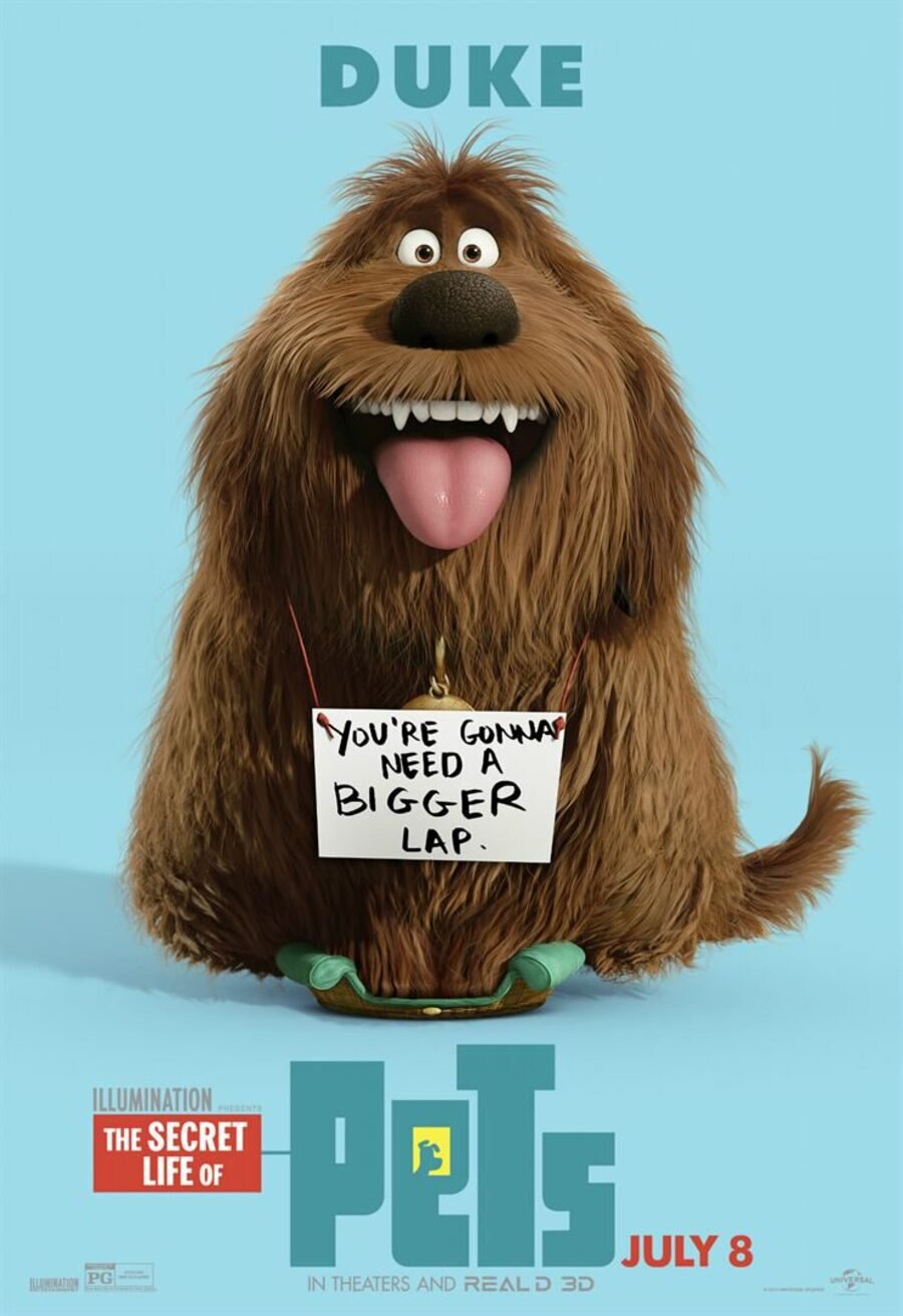 Poster of The Secret Life of Pets - Duke