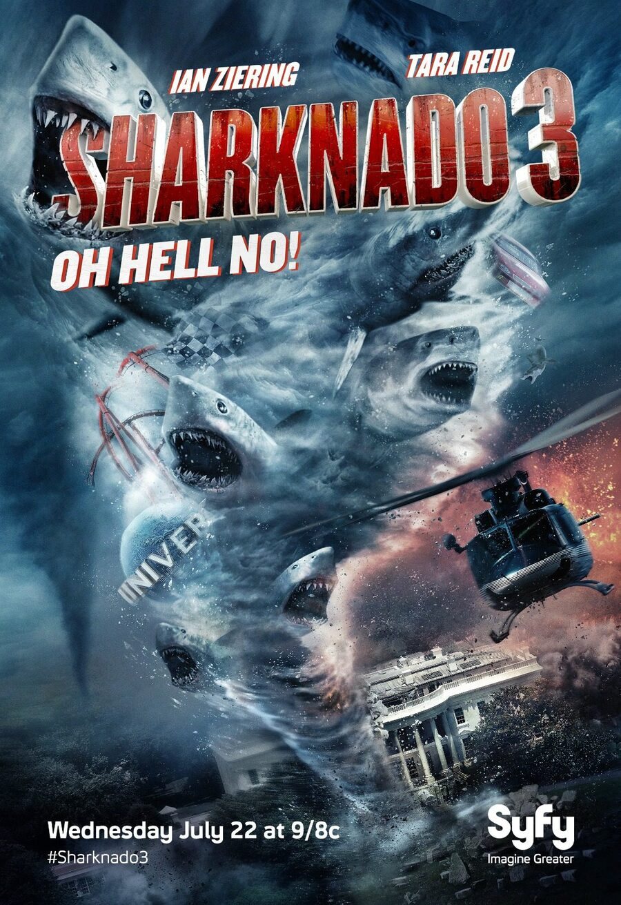 Poster of Sharknado 3: Oh Hell No! - Estados Unidos