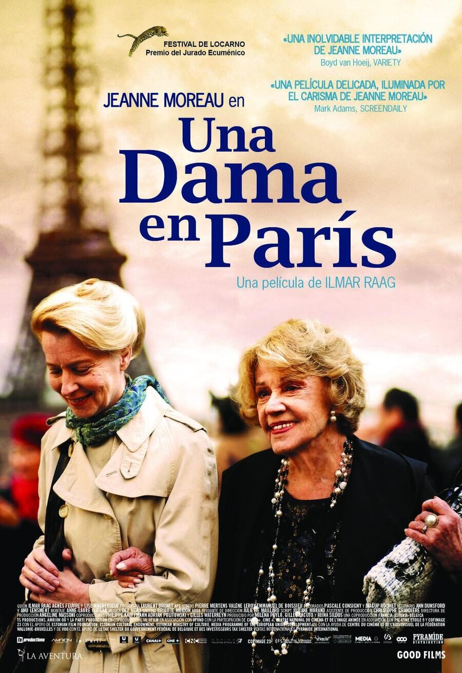 Poster of Une estonienne à Paris (A Lady in Paris) - España