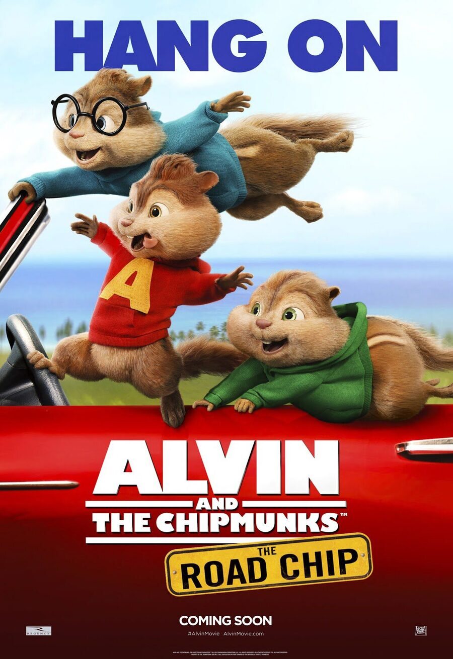 Poster of Alvin and the Chipmunks: The Road Chip - Estados Unidos