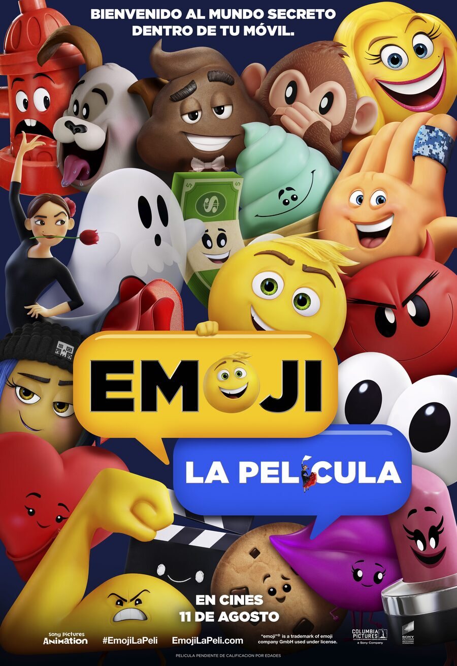 Poster of The Emoji Movie: express yourself - Poster españa