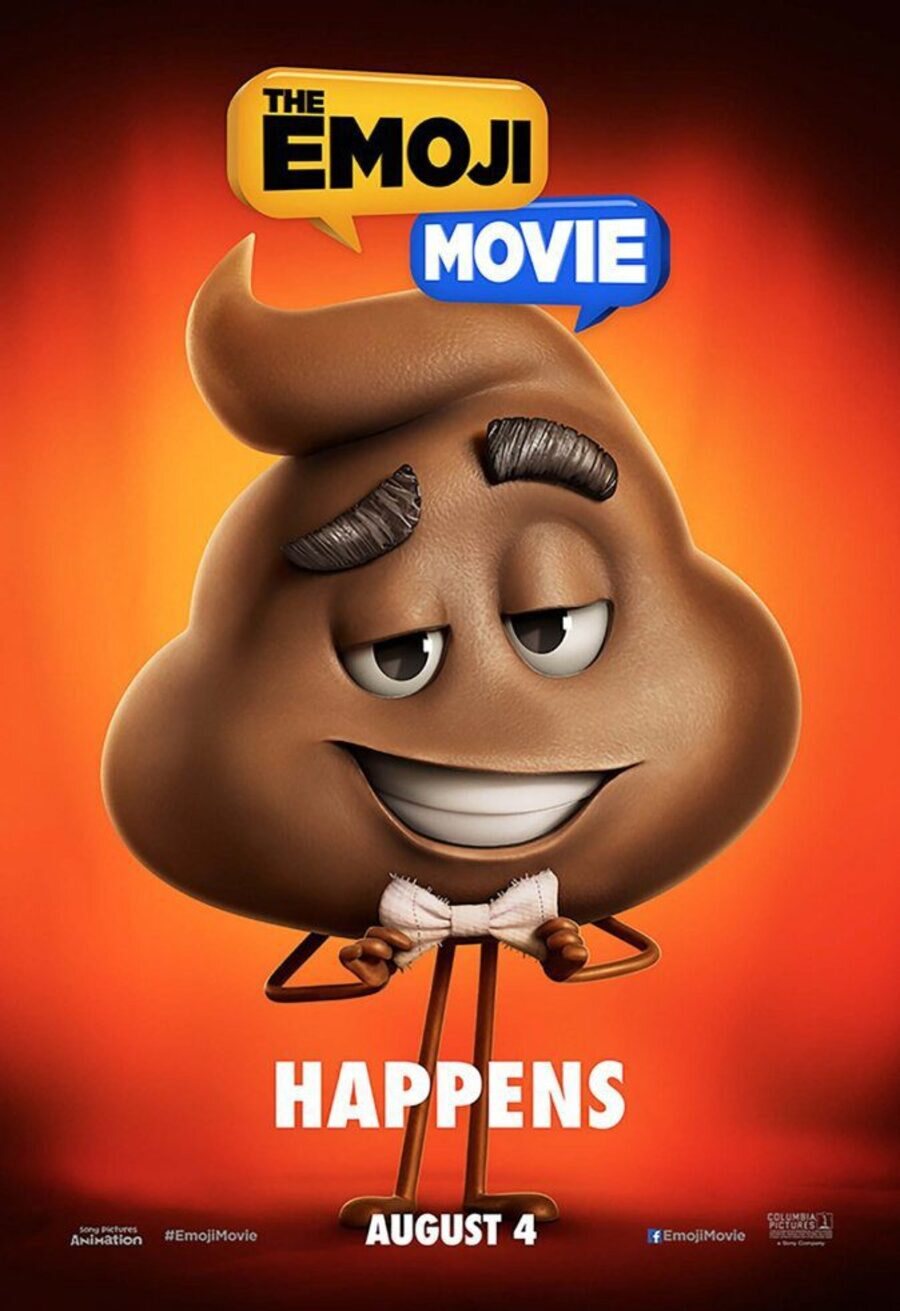 Poster of The Emoji Movie: express yourself - Póster 'Caca'