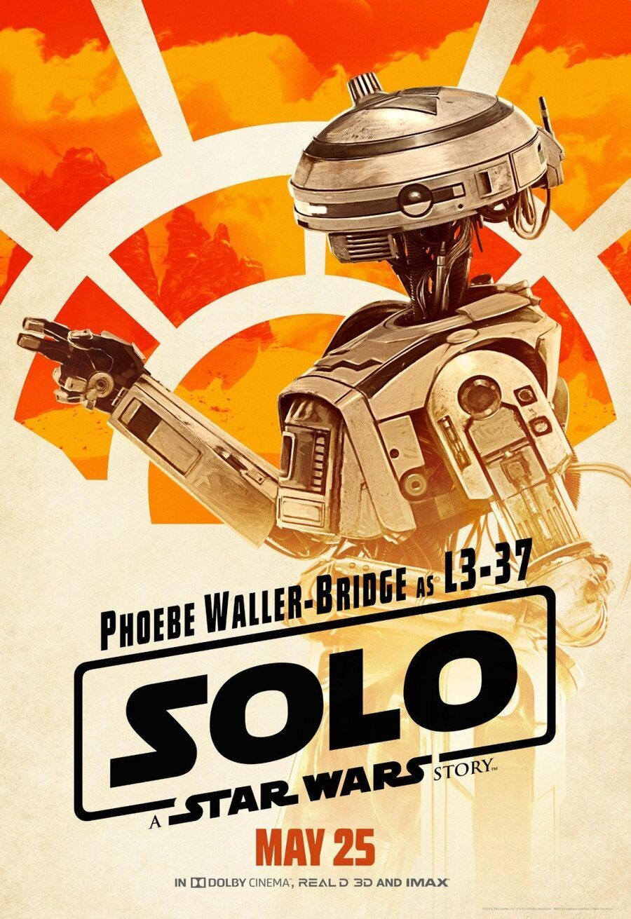 Poster of Solo: A Star Wars Story - L3-37