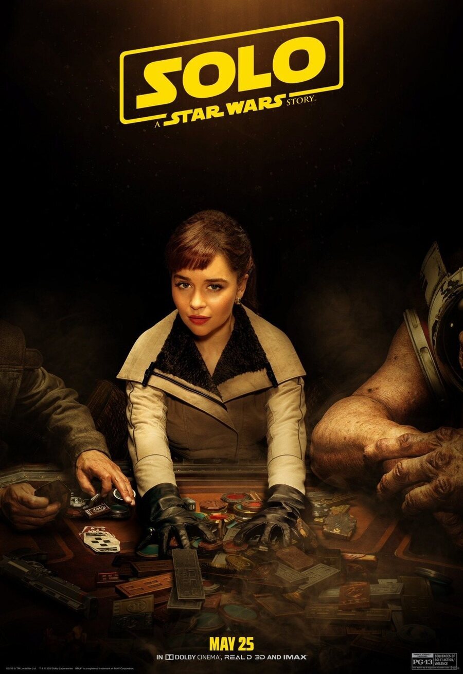 Poster of Solo: A Star Wars Story - Qi'Ra #4