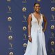 Issa Rae on the red carpet at the Emmys 201