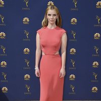 Betty Gilpin on the red carpet at the Emmys 2018