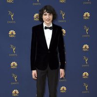 Finn Wolfhard at the Emmys 2018 red carpet