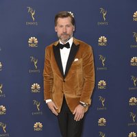 Nikolaj Coster-Waldau at the Emmys 2018 red carpet