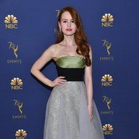 Madelaine Petsch on the red carpet at the Emmys 2018