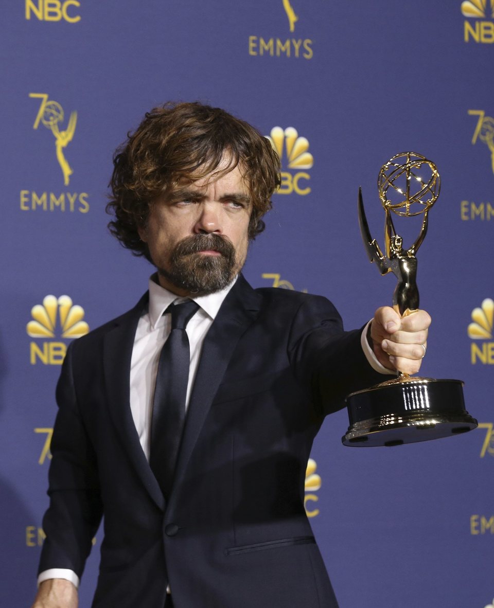 Peter Dinklage, Emmy Winer for Best Supporting Actor in Drama Series for 'Game of Thrones'