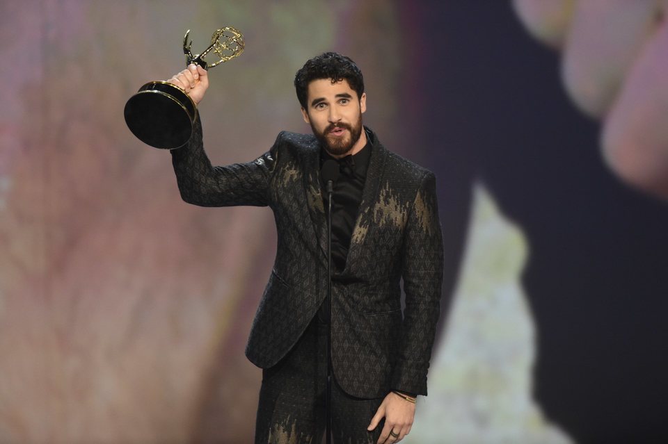 Darren Criss, Emmy Winner for Best Lead Actor in a Limited Series for 'American Crime Story: Versace'