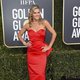 Missi Pyle at the Golden Globes 2019 red carpet