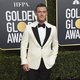 Luke Evans on the red carpet at the Golden Globes 2019