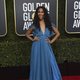 MJ Rodriguez at the Golden Globes 2019 red carpet