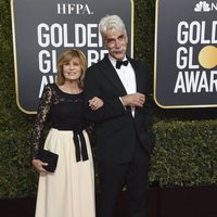 Sam Elliott and Katharine Ross on the red carpet at the Golden Globes 2019