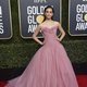 Emmy Rossum at the Golden Globes 2019 red carpet