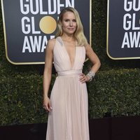 Kristen Bell at the Golden Globes 2019 red carpet