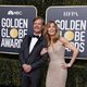 William H. Macy and Felicity Huffman at the Golden Globes 2019 red carpet