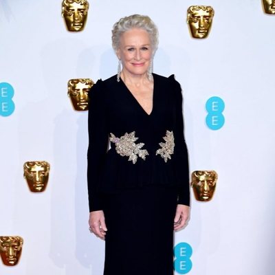 Glenn Close at the BAFTAs 2019 Red Carpet