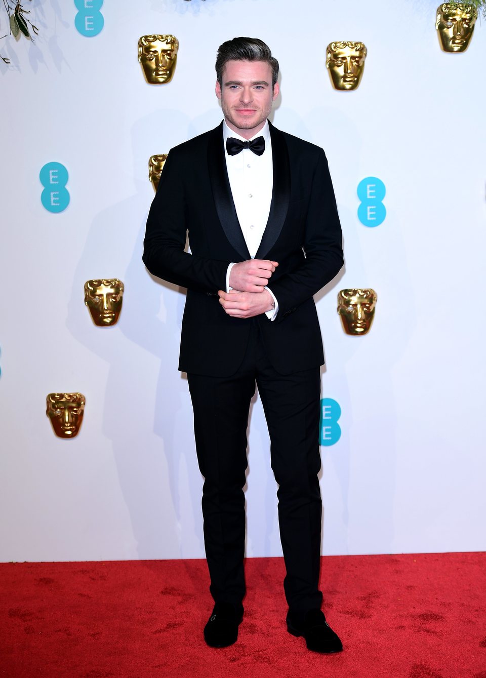 Richard Madden at the BAFTAs 2019 red carpet