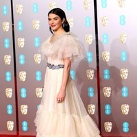 Rachel Weisz at the BAFTAs 2019 red carpet