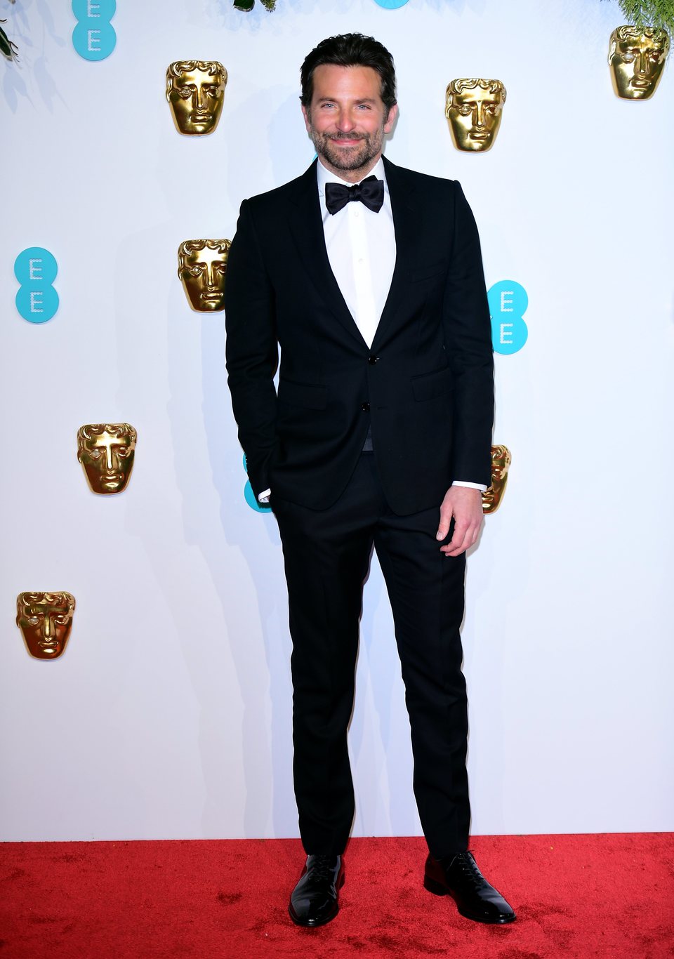 Bradley Cooper at the BAFTAs 2019 Red Carpet