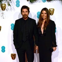 Christian Bale and Sibi Blazic at the BAFTAs 2019 Red Carpet